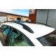 Рейлінги OmsaLine Solid (2 шт, чорні) для Volkswagen Golf 7/E-Golf