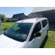 Рейлинги OmsaLine Solid (2 шт, черные) Длинная база для Opel Combo 2019- гг