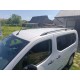 Рейлинги OmsaLine Solid (2 шт, черные) Длинная база для Opel Combo 2019- гг