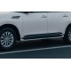 Молдинги дверные (4 шт, черные) для Nissan Armada 2016-2024 гг