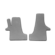 Коврики EVA (серые, передние, для 2-20251) для Volkswagen T5 Multivan 2003-2010 гг