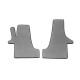 Коврики EVA (серые, передние, для 2-20251) для Volkswagen T5 2010-2015 гг