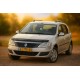 Дефлектор капота (EuroCap) для Renault Logan I 2008-2013 гг