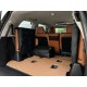 Килимок багажника 2 шт (EVA, 7 місць, цегляний) для Lexus LX570/450d