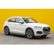 Бокові пороги Tayga Grey (2 шт., Алюміній) для Ауди Q5 2017-2025 рр
