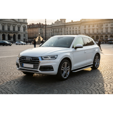 Боковые Подножки Maydos V1 (2 шт., Алюминий) для Ауди Q5 2017-2025 гг