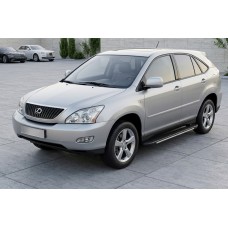 Бокові пороги Bosphorus Grey (2 шт., Алюміній) для Lexus RX 2003-2009 рр