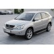 Боковые пороги Bosphorus Grey (2 шт., алюминий) для Lexus RX 2003-2009 гг