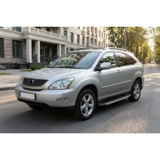 Бокові пороги Duru (2 шт., Алюміній) для Lexus RX 2003-2009 рр