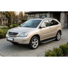 Бокові пороги Maya V1 (2 шт., Алюміній) для Lexus RX 2003-2009 рр