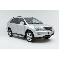 Бокові пороги Maya V2 (2 шт., Алюміній) для Lexus RX 2003-2009 рр