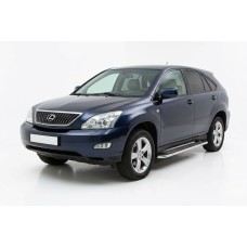Бокові пороги Maydos V2 (2 шт., Алюміній) для Lexus RX 2003-2009 рр
