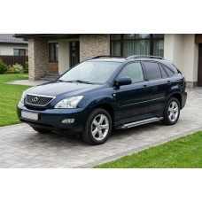 Бокові пороги Rainbow (2 шт., Алюміній) для Lexus RX 2003-2009 рр
