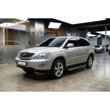 Бокові пороги BlackLine (2 шт., Алюміній) для Lexus RX 2003-2009 рр