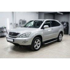 Бокові пороги Fullmond (2 шт., Алюміній) для Lexus RX 2003-2009 рр
