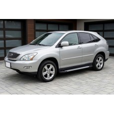Бокові пороги Line (2 шт., Алюміній) для Lexus RX 2003-2009 рр