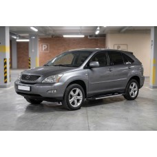 Бокові пороги RedLine (2 шт., Алюміній) для Lexus RX 2003-2009 рр