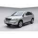 Боковые Подножки Sunrise (2 шт., Алюминий) для Lexus RX 2003-2009 гг