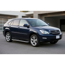 Бокові пороги Tayga Grey (2 шт., Алюміній) для Lexus RX 2003-2009 рр