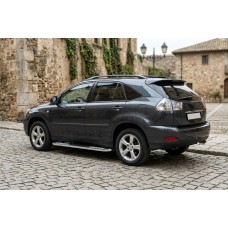 Бокові пороги Tayga V2 (2 шт., Алюміній) для Lexus RX 2003-2009 рр