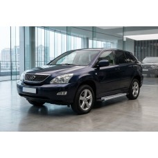 Бокові пороги Vision New Grey (2 шт., Алюміній) для Lexus RX 2003-2009 рр