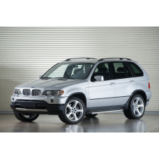 Боковые Подножки Tayga Grey (2 шт, алюминий) для BMW X5 E-53 1999-2006 гг