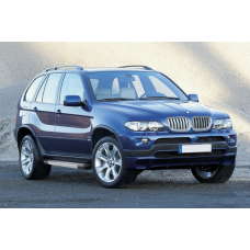 Боковые пороги Vision New Grey (2 шт, алюминий) для BMW X5 E53 1999-2006 гг