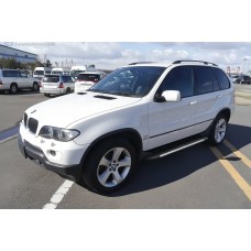 Бокові пороги Bosphorus Grey (2 шт, алюм.) для BMW X5 E53 1999-2006 рр