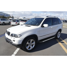 Боковые Подножки Bosphorus Grey (2 шт, Алюминий) для BMW X5 E-53 1999-2006 гг