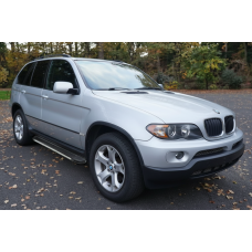 Боковые Подножки Maya V1 (2 шт, Алюминий) для BMW X5 E-53 1999-2006 гг