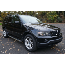 Боковые Подножки Maydos V1 (2 шт, Алюминий) для BMW X5 E53 1999-2006 гг