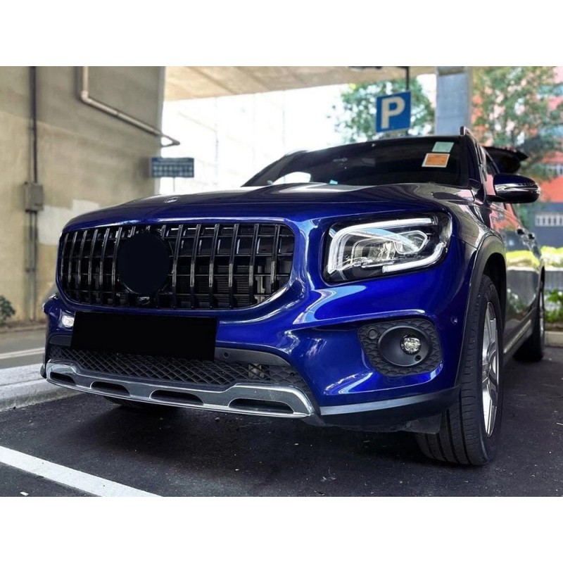 Передня решітка Panamericana GT (для Base 2019-2023) Без місця під камеру для Mercedes GLB X247 2019- рр Передня решітка Panamericana GT (для Base 2019-2023) Без місця під камеру для Mercedes GLB X247 2019- рр