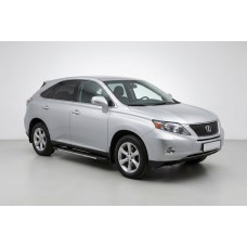 Бокові пороги Bosphorus Grey (2 шт, алюміній) для Lexus RX 2009-2015 рр
