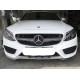 Передняя решетка C63-design 2014-2018, с камерой для Mercedes C-сlass W205