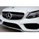 Передняя решетка C63-design (для Avantgarde/AMG-Line/C43 AMG) 2018-2025, с камерой для Mercedes C-сlass W205