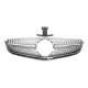 Передняя решетка Diamond Silver (для C63) 2012-2015 для Mercedes C-class W204