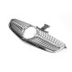 Передняя решетка Diamond Silver (для C63) 2012-2015 для Mercedes C-class W204