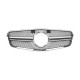 Передня решітка AMG Silver (2009-2012) для Mercedes E-сlass W212 рр
