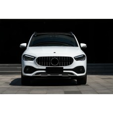 Передня решітка Panamericana GT З місцем під камеру для Mercedes GLA H247 2020- рр