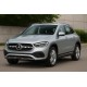 Передня решітка Diamond Silver З місцем під камеру для Mercedes GLA H247 2020- рр
