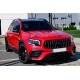 Передняя решетка Panamericana GT (для AMG-Line 2019-2023) Без места под камеру для Mercedes GLB X247 2019- гг