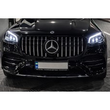 Передняя решетка радиатора 2019-2023 (GT Panamericana) для Mercedes GLS X167 2019- гг