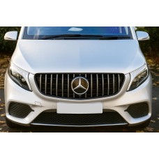Передня решітка GT Panamericana Chrome (2019-2023 для V-class) для Mercedes Vito / V-class W447 2014- рр