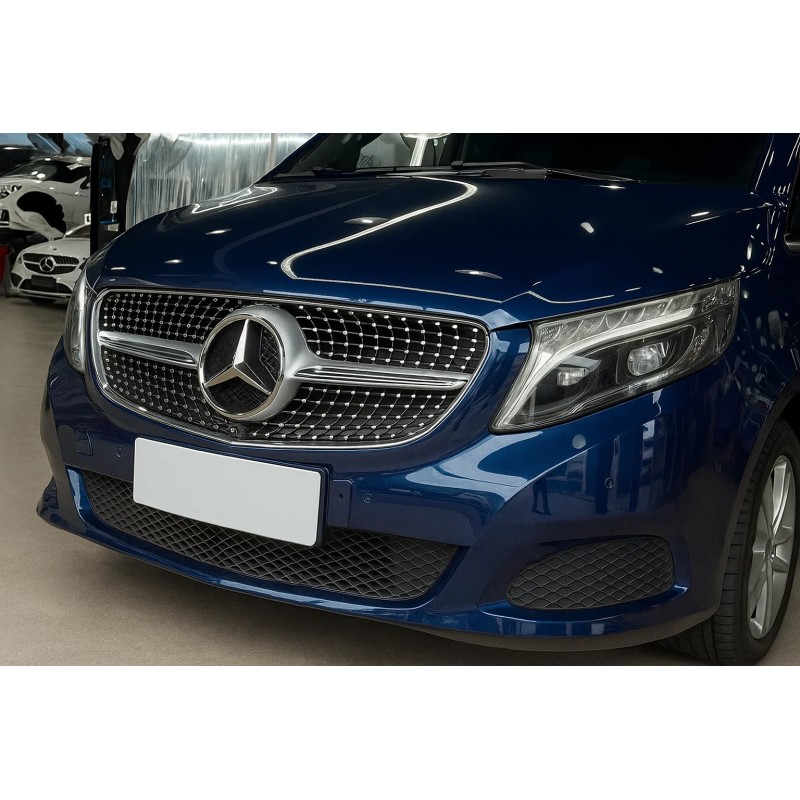 Передня решітка Diamond (2019-2023 для V-class) для Mercedes Vito / V-class W447 2014- рр