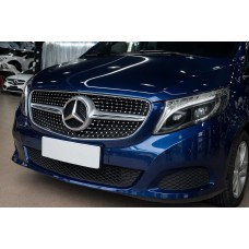 Передня решітка Diamond (2019-2023 для V-class) для Mercedes Vito/V-class W447 2014- рр