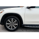 Бокові пороги (2 шт, OEM) для Mercedes GLS X167 2019- рр