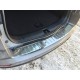 Накладка на задній бампер Carmos (SW, нерж) для Renault Talisman