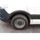 Накладки на арки (4 шт, чорні) для Mercedes Sprinter W907/W910 2018- рр