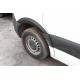 Накладки на арки (4 шт, чорні) для Mercedes Sprinter W907/W910 2018- рр