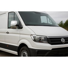 Накладки на Зеркала Carmos (2 шт, ABS) для Volkswagen Crafter 2016- гг